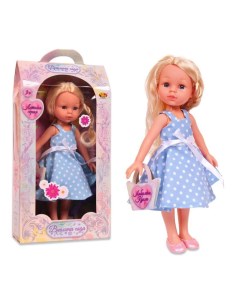 Кукла Времена года голубое платье 30 см PT 00511 w2 Abtoys