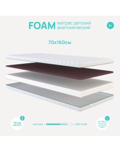 Матрас foam для детей 80х190 Darwin