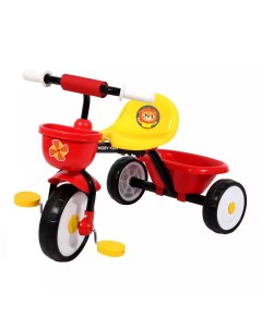 Велосипед складной Primo Львенок красно желтый 646235 Moby kids