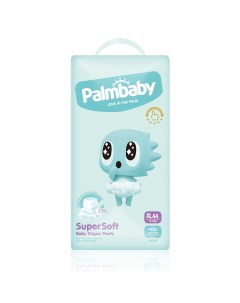 Подгузники трусики детские Super Soft Premium XL 12 17кг 44 шт Palmbaby
