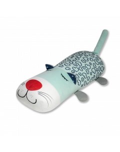 Мягкая игрушка валик антистресс Сплюшки кот Штучки, к которым тянутся ручки