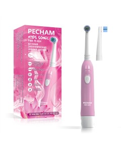 Детская электрическая зубная щетка Kids Sonic Pink РС 084 Pecham