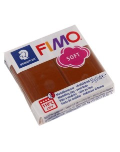Пластика полимерная глина soft 57 г карамель Fimo