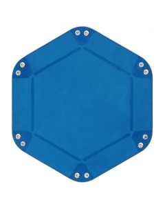 Лоток для кубиков гекс 24 голубой Stuff-pro