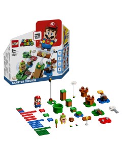 Конструктор Super Mario Приключения вместе с Марио Стартовый набор 231 деталь 71360 Lego