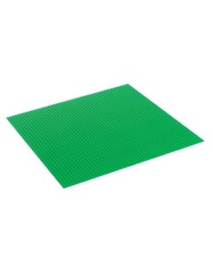 Пластина основание для конструктора 40 х 40 см цвет зелёный Nobrand