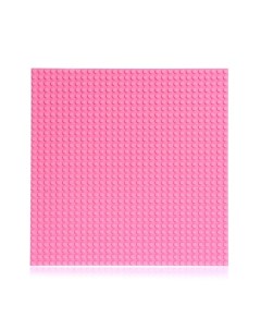 Пластина перекрытие для конструктора 25 5x25 5 см цвет розовый Nobrand