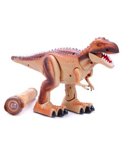 Динозавр на радиоуправлении НашаИгрушка со звук и свет эффектами 9989 Наша игрушка