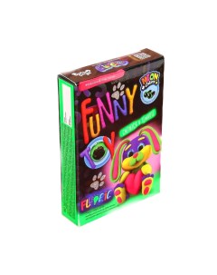 Воздушный пластилин Fluoric Neon Зайка Danko toys
