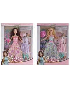 Кукла Junfa Atinil в длинном платье с дополнительным платьем 28см WJ 22267 Junfa toys