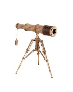 3D деревянный конструктор Monocular telescope телескоп 314 дет Robotime
