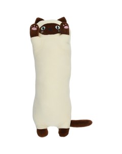Мягкая игрушка Сиамский кот подушка 70 см Nobrand
