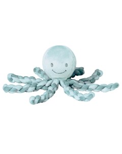 Игрушка мягкая Soft toy Наттоу Lapidou Octopus Осьминог coppergreen mint 878746 Nattou