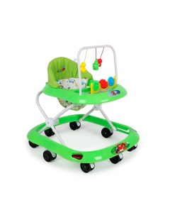 Ходунки детские Alis Весело шагать зеленый силиконовые колеса Nobrand
