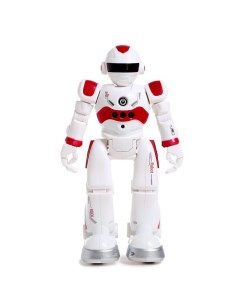 Робот игрушка радиоуправляемый GRAVITONE русское озвучивание цвет красный Iq bot