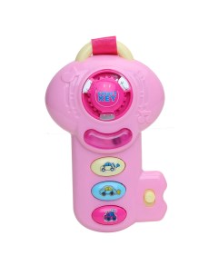 Развивающая игрушка Музыкальный ключ розовый свет звук 16 5 10 5 см Pituso