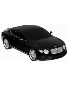 Радиоуправляемая машинка Bentley Continental GT speed черная 48600W Rastar