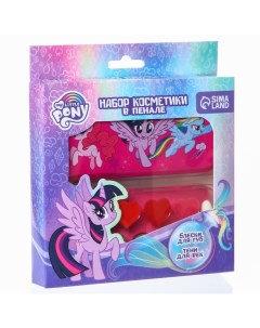 Подарочный набор детский теней и блесков для губ Искорка My Little Pony 7559948 Hasbro