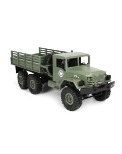 Радиоуправляемый грузовик Army Truck 6WD RTR масштаб 1 16 2 4G B 16 Green Wpl