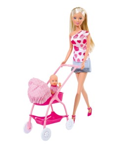 Кукла Штеффи с новорожденным Simba