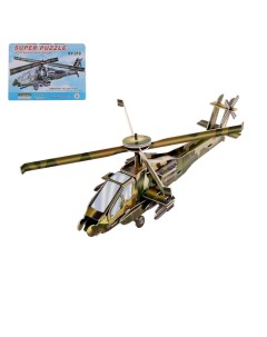 Конструктор 3D Вертолёт 124376 Nobrand