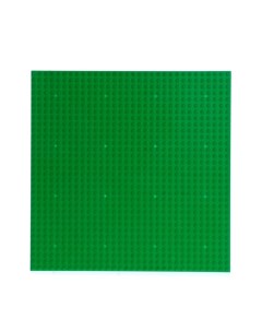 Пластина основание для конструктора 25 5x25 5 см цвет зелёный Nobrand