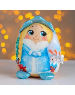Мягкая игрушка Новый Год снегурочка Pomposhki
