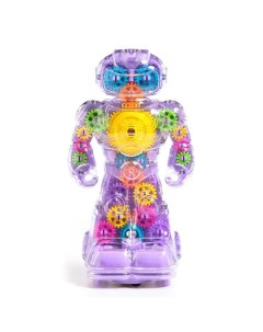 Музыкальный Робот Робби SL 05879B звук свет цвет фиолетовый Iq bot