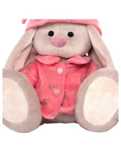 Мягкая игрушка Зайка Ми в розовой пижаме 23 см Budi basa