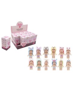 Пупс куколка в коробочке серия Baby boutique с аксессуарами 12 видов 8 см Abtoys