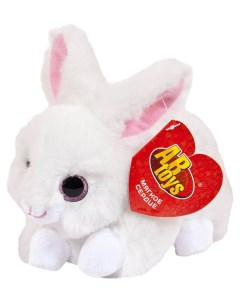 Кролик белый 15 см игрушка мягкая Abtoys