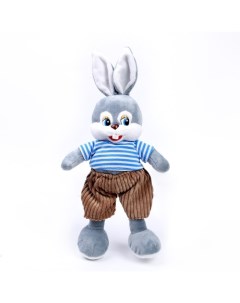 Мягкая игрушка Кролик в шортиках 16 см Nobrand