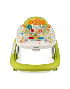 Ходунки детские с электронной игровой панелью Walking Baby GREEN каталка Amarobaby