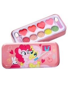 Подарочный набор детский теней и блесков для губ Пинки Пай My Little Pony Р00000566 Hasbro