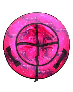 Санки надувные Тюбинг RT Созвездие розовое автокамера диаметр 118 см R-toys