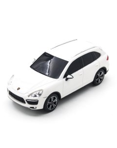 Машина на радиоуправлении 27mhz Porsche Cayenne Turbo цвет белый 1 24 Rastar