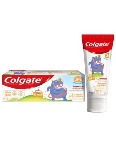Зубная паста детская Апельсин от 3 до 5 лет 60 мл Colgate