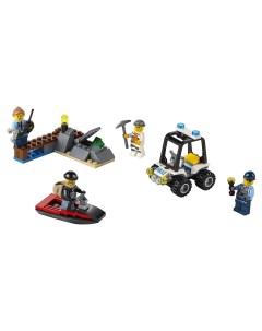 Конструктор City Police Набор для начинающих Остров тюрьма 60127 Lego