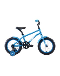 Велосипед Foxy 14 Boy год 2020 цвет Голубой Белый Stark