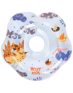 Надувной круг на шею для купания малышей Tiger Bird Одна камера одна погремушка мягкий вн Roxy kids