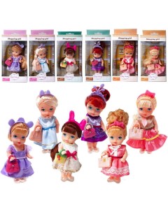 Кукла мини Baby Ardana Шоппинг в дисплее 12 шт ЦЕНА ЗА ШТУКУ 12см Junfa toys