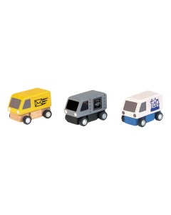 Деревянная игрушка для малышей PlanToys Фургоны поставки Plan toys