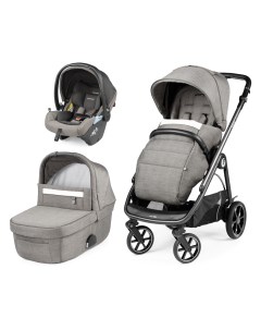 Коляска 3 в 1 Veloce Lounge City Grey Peg-perego