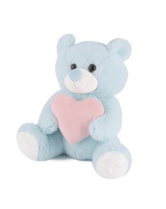Мягкая игрушка Мишка с Розовым Сердечком 23 см Maxitoys