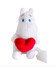 Мягкая игрушка Муми тролль с сердцем 14 см Moomin