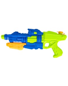 Водный пистолет игрушечный с помпой Наше Лето РАС 42х18 5 см бело синий Bondibon