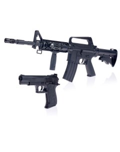Набор игрушечный пневматического оружия Вооружение автомат и пистолет Sima-land