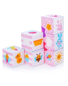Мягкие кубики малышарики мультики Р92576 Мякиши