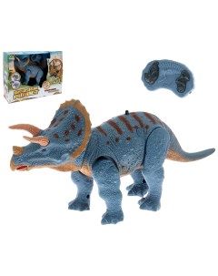Игрушка р у Динозавр Трицератопс свет звук Sima-land