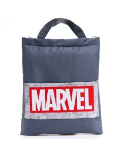 Сумка шоппер текстильная Марвел 35 1 40 5см серая Marvel